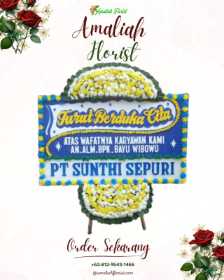 Papan Bunga Duka di Mahakeret Timur